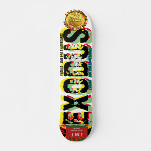 EXODUS JMT OFFIZIELL 7 3/4" Skateboarddecke Skateboard