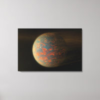 Exoplanet 55 Cancri E und seine geschmolzene Oberf