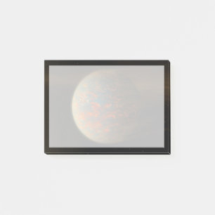 Exoplanet 55 Cancri E und seine geschmolzene Oberf Post-it Klebezettel