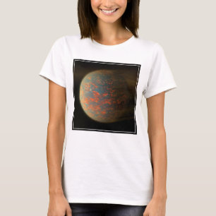 Exoplanet 55 Cancri E und seine geschmolzene Oberf T-Shirt