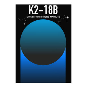 Exoplanet K2-18b Fotodruck