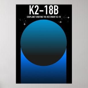 Exoplanet K2-18b Poster