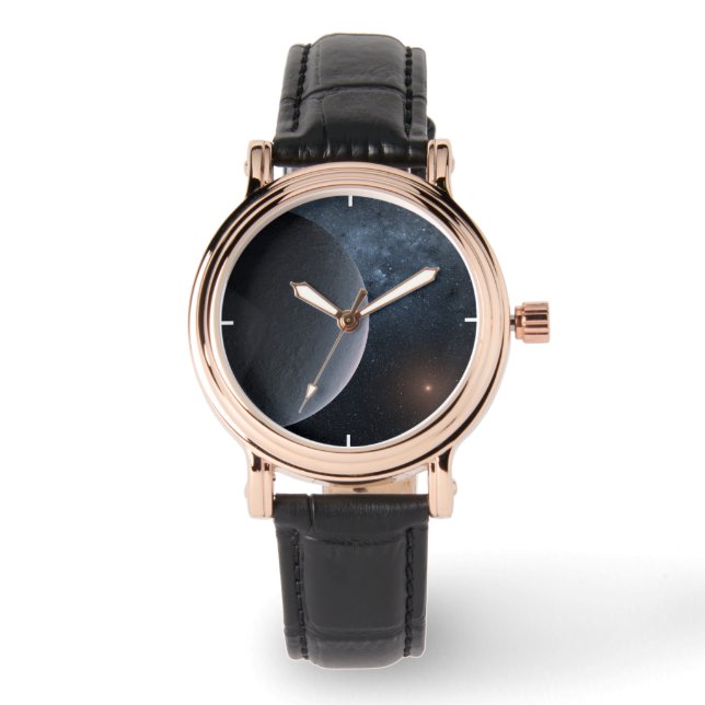 Exoplanet Ogle-2016-Blg-1195lb Orbits a Small Star Armbanduhr (Vorderseite)