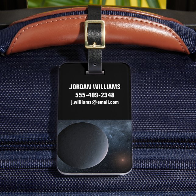 Exoplanet Ogle-2016-Blg-1195lb Orbits a Small Star Gepäckanhänger (Vorderseite Insitu 2)