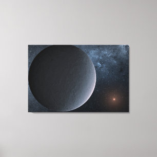 Exoplanet Ogle-2016-Blg-1195lb Orbits a Small Star Leinwanddruck