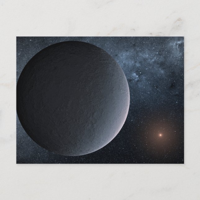 Exoplanet Ogle-2016-Blg-1195lb Orbits a Small Star Postkarte (Vorderseite)