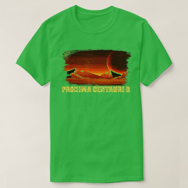 Exoplanet Proxima Centauri T-Shirt (Design vorne)