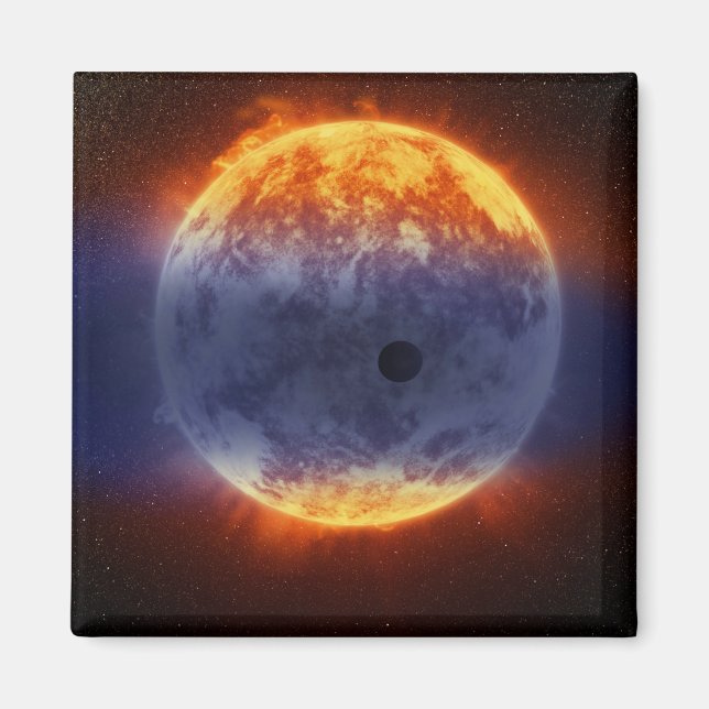 Exoplanet-Wolke GJ 3470b Magnet (Vorne)