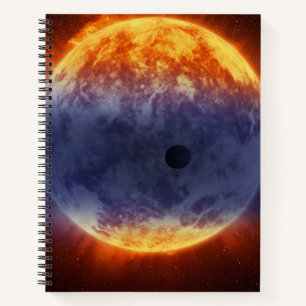 Exoplanet-Wolke GJ 3470b Notizbuch