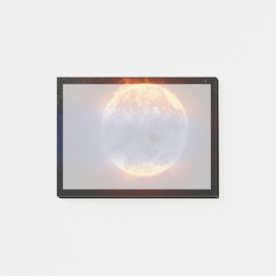 Exoplanet-Wolke GJ 3470b Post-it Klebezettel