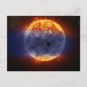 Exoplanet-Wolke GJ 3470b Postkarte