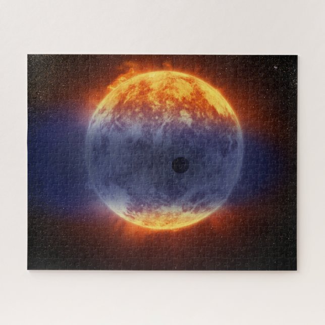 Exoplanet-Wolke GJ 3470b Puzzle (Horizontal)