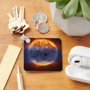 Exoplanet-Wolke GJ 3470b Schlüsselanhänger