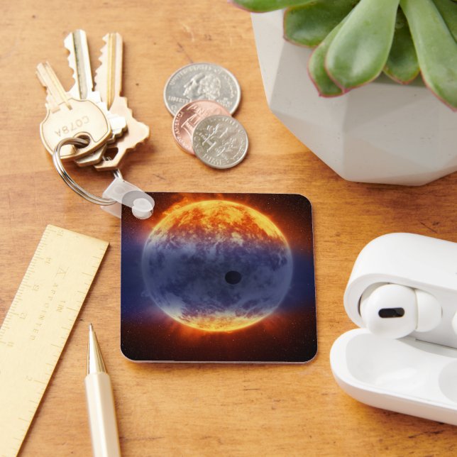 Exoplanet-Wolke GJ 3470b Schlüsselanhänger (Schreibtisch)