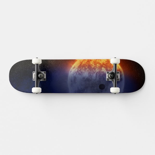 Exoplanet-Wolke GJ 3470b Skateboard (Horizontal)