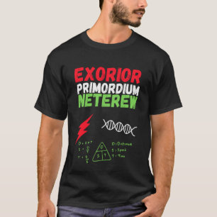 Exorior Primordium Neterew Gott Formel T-Shirt