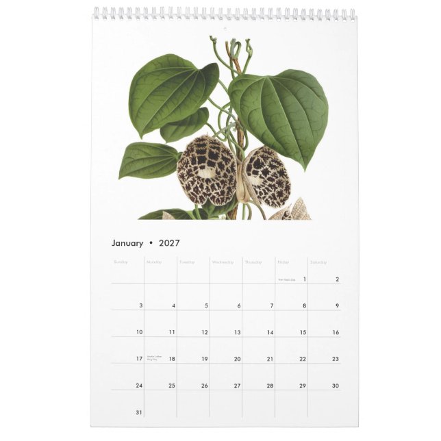 Exoten 2015 kalender (Jan 2027)