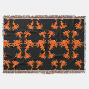 Exotic Axototl Salamander Decke