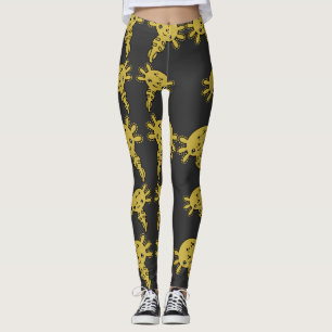Exotic Axototl Salamander Leggings