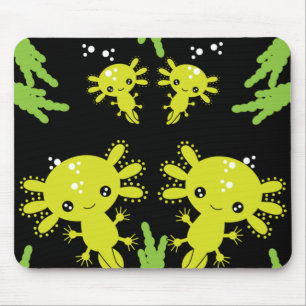 Exotic Axototl Salamander Mousepad