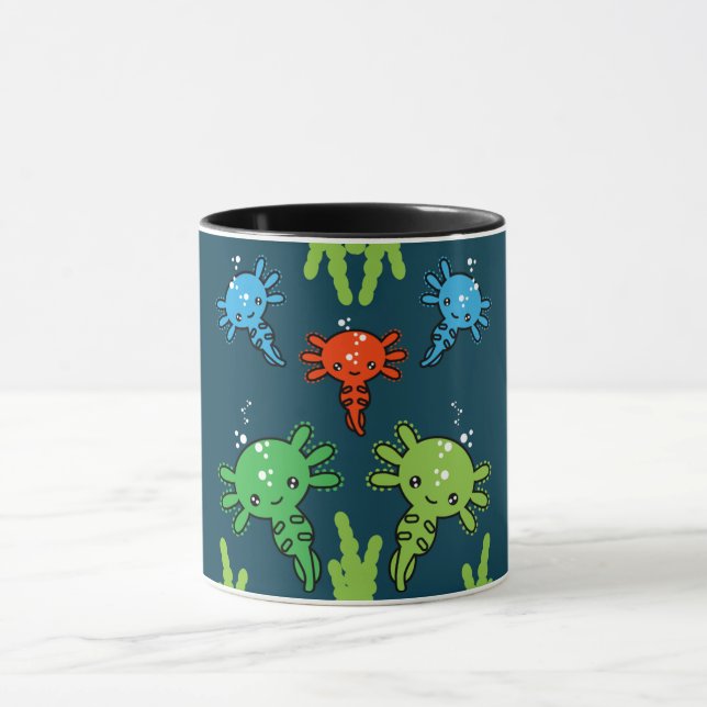 Exotic Axototl Salamander Tasse (Zentrum)