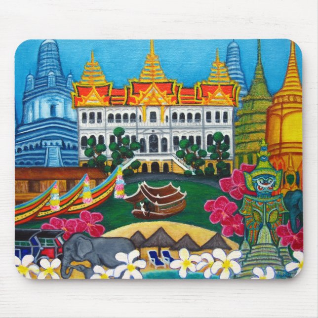 Exotic Bangkok Full Image Mouse Pad Mousepad (Vorne)