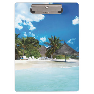 Exotic Beach Klemmbrett