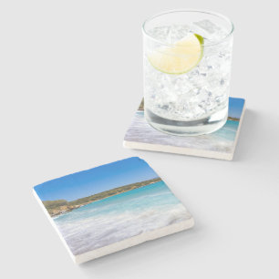 Exotic Beach Tropical Island Paradise Steinuntersetzer