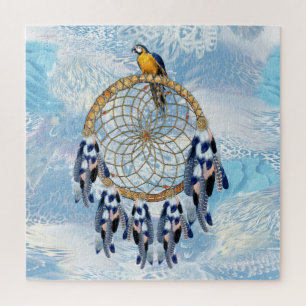 Exotic Blue Dream Catcher Toy Puzzle