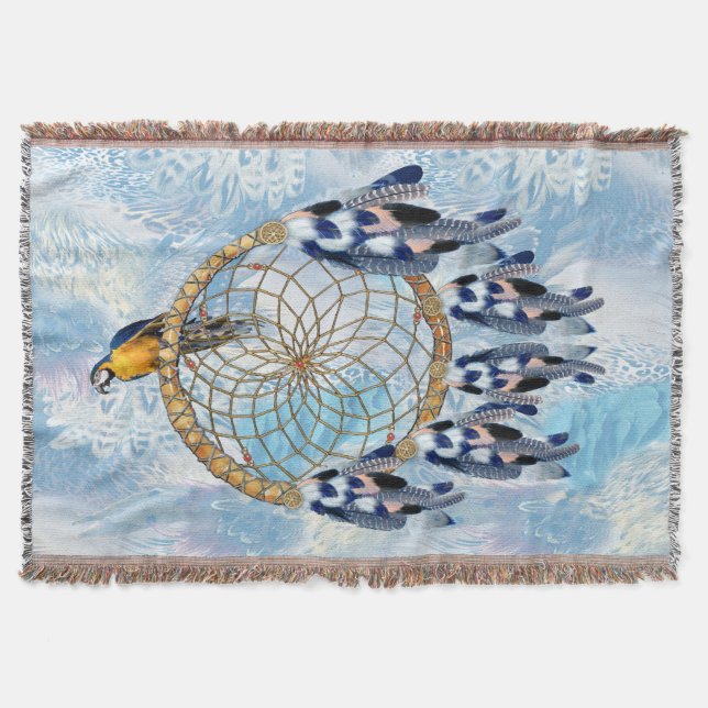 Exotic Blue Dream Catcher Wohngestaltung Decke (Vorderseite)