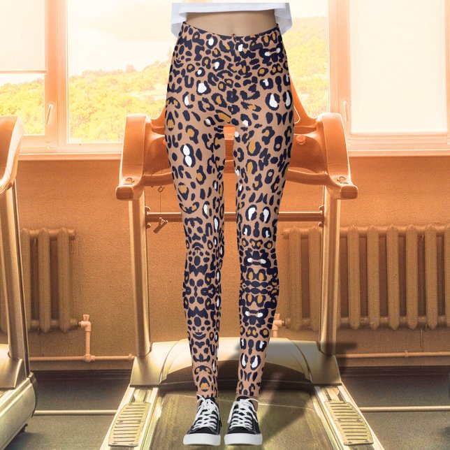 Exotic Brown Safari Print Leggings (Von Creator hochgeladen)