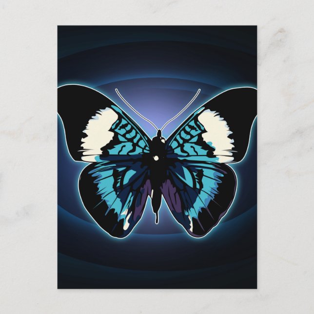 Exotic Butterfly Postkarte (Vorderseite)