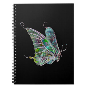 Exotic Butterfly Spiral Notebook Notizblock