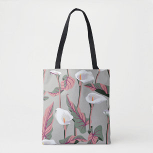 Exotic Calla: Vintag floral nahtlos