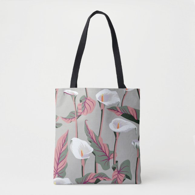 Exotic Calla: Vintag floral nahtlos (Vorderseite)