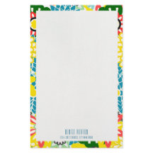 EXOTIC DAISY Stationery/Letterhead