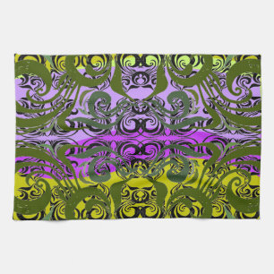 Exotic Damask Handtuch