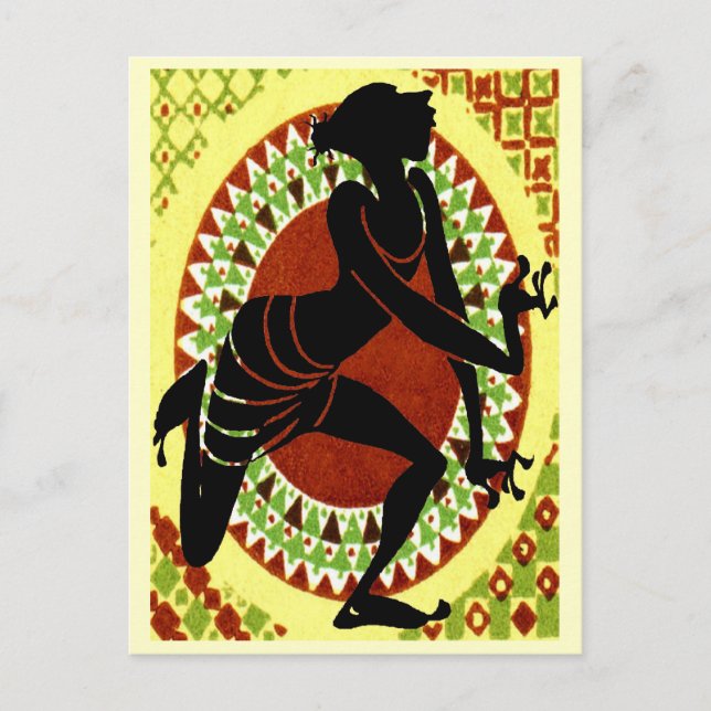 Exotic Dancer Postkarte (Vorderseite)