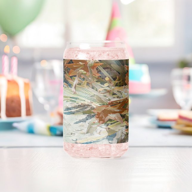 Exotic Floral Dosenglas (Insitu (Geburtstag))