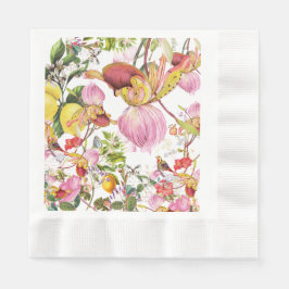 Exotic Flower  Serviette