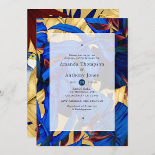 Exotic Foods Engagement Party Einladung