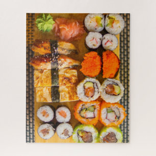 Exotic Fresh Sushi Plate Puzzle