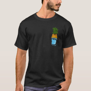 Exotic Frucht Tropical Summer Vacacation Pocket Pi T-Shirt