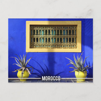 Exotic Garden - Marrakesch Marokko Postkarte