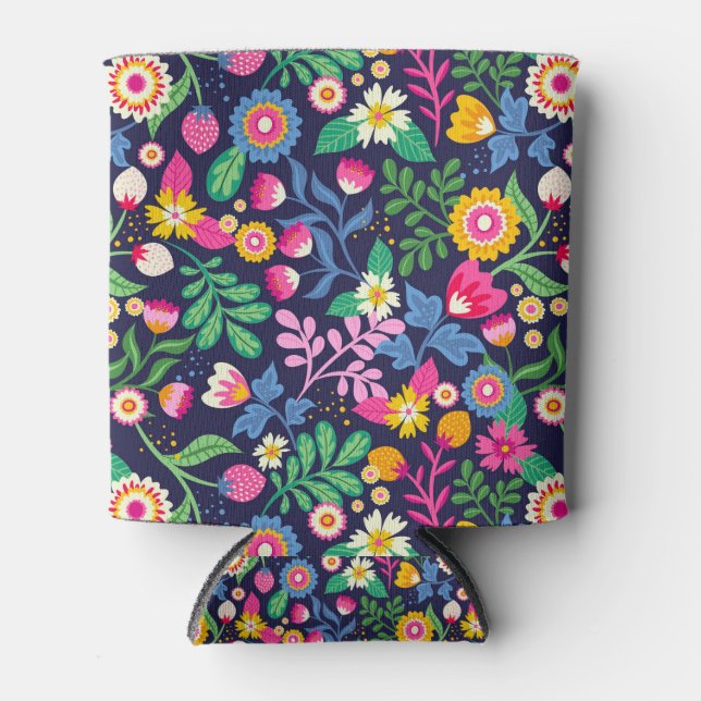 Exotic Hand Painted Floral Pattern-48330 Dosenkühler (Vorderseite)