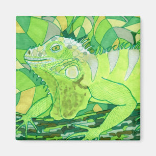 Exotic Iguana Magnet