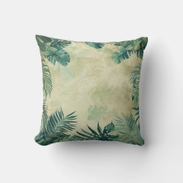 Exotic Island Palm Leaf Muster Kissen