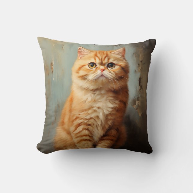 Exotic Kurzhaarkatze Kissen (Vorderseite)