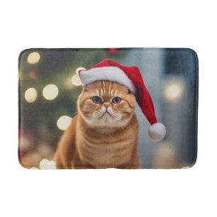 Exotic Kurzweihnachtsfest Badematte