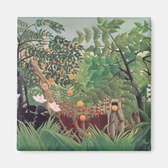 Exotic Landscape, 1910 Magnet (Vorne)